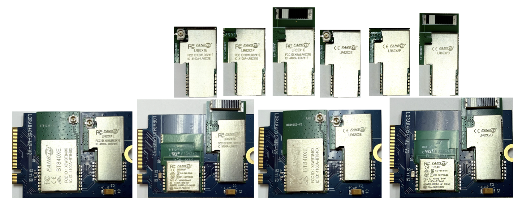 LR62X1E +36 dBm FCC Certified & LR62X2E +27 dBm CE Compliant — Fanstel